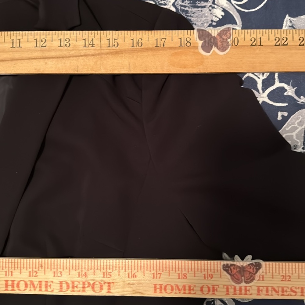 Worthington Black Blazer Professional Tailored Suit Jacket - Picture 5 of 6